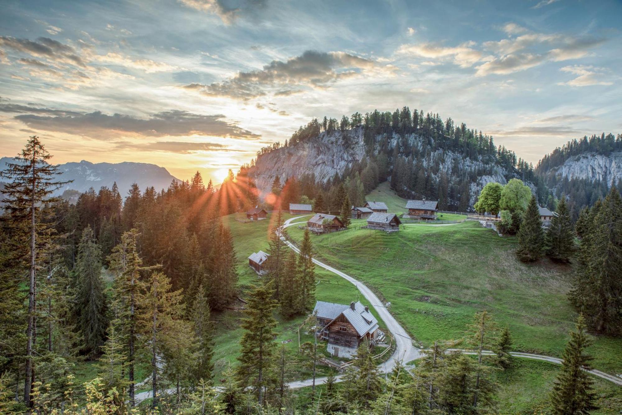 Metzgerwirt Vieh Heli Hotel Bad Goisern Eksteriør billede